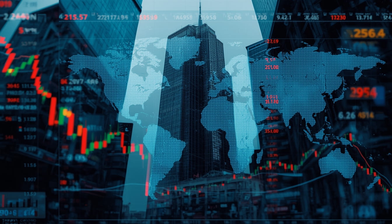 Global financial markets respond to new economic data and investor sentiment from the United States